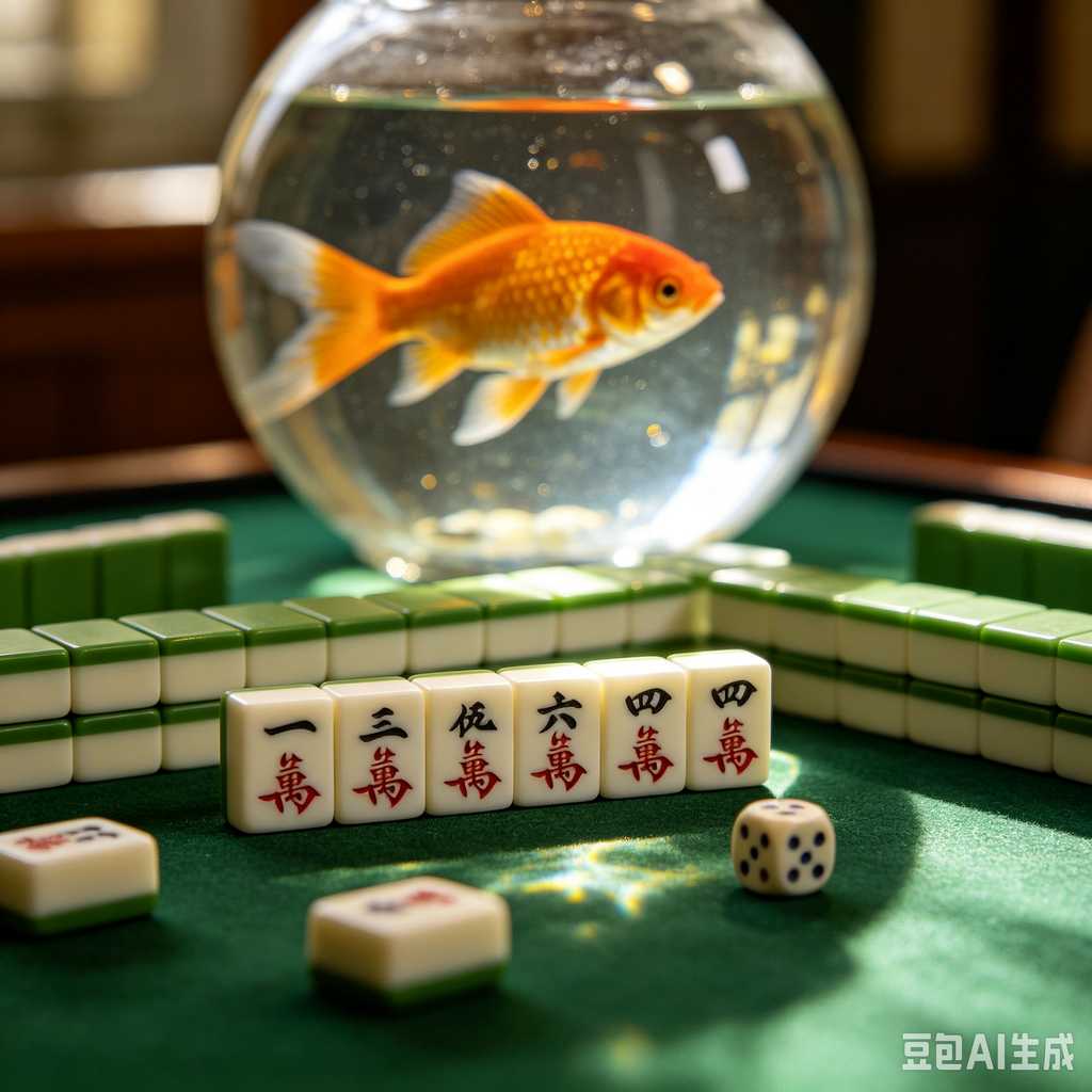 saturated color mahjong set print