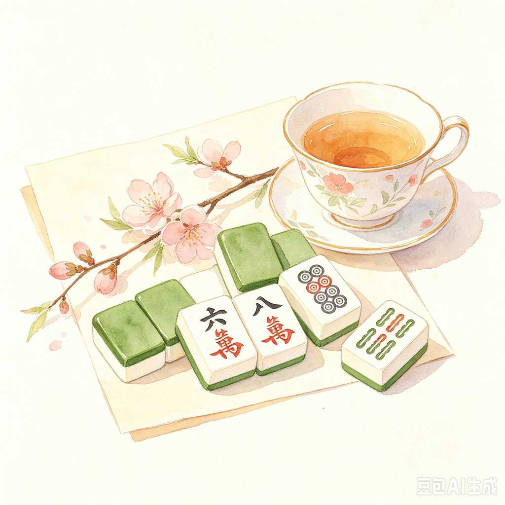 fashion mahjong set gift