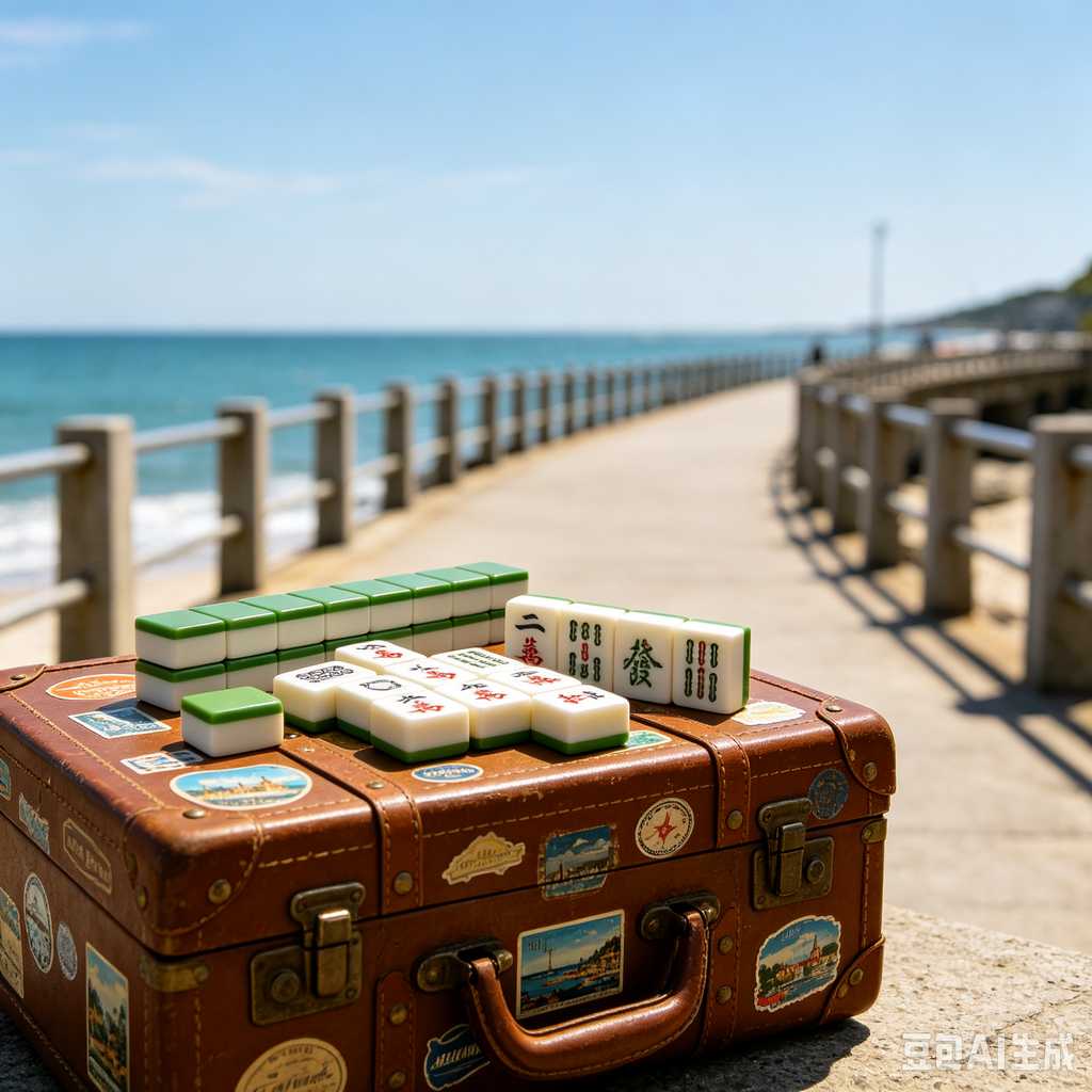 stable print mahjong set