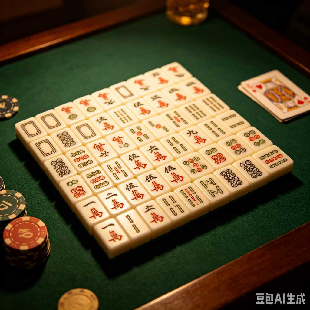custom glitter mahjong tiles